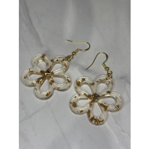 Boucles d'oreilles "Éclat Doré" - Divers modèles - Fleur ajourée