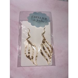 Boucles d'oreilles "Éclat Doré" - Divers modèles - Feuille délicate