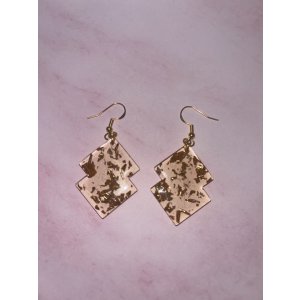 Boucles d'oreilles "Éclat Doré" - Divers modèles - Forme géométrique 2