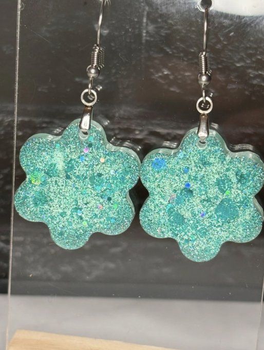 Boucles d'oreilles "Cristal"