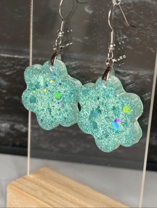 Boucles d'oreilles "Cristal"