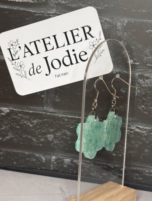 Boucles d'oreilles "Cristal"