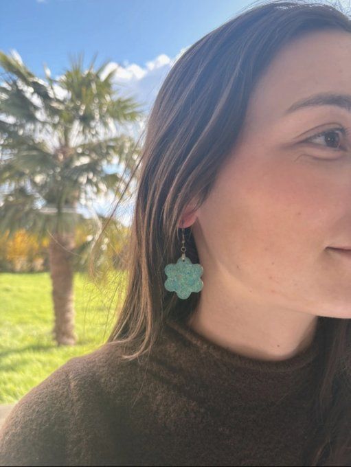 Boucles d'oreilles "Cristal"