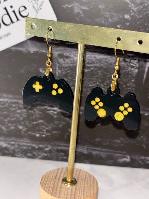 Boucles d'oreilles Manettes
