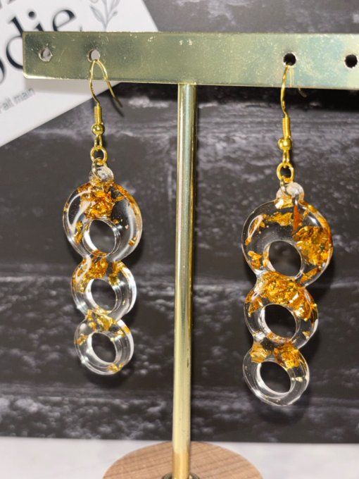 Boucles d'oreilles "Éclat Doré" - Divers modèles