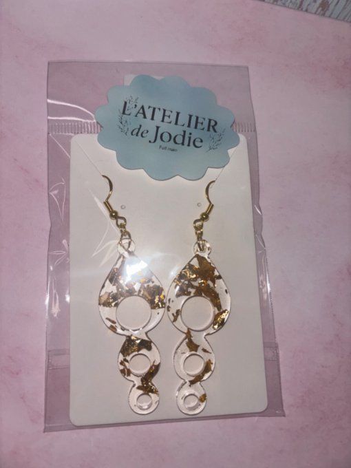Boucles d'oreilles "Éclat Doré" - Divers modèles