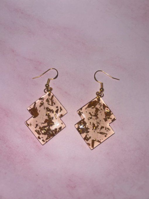 Boucles d'oreilles "Éclat Doré" - Divers modèles