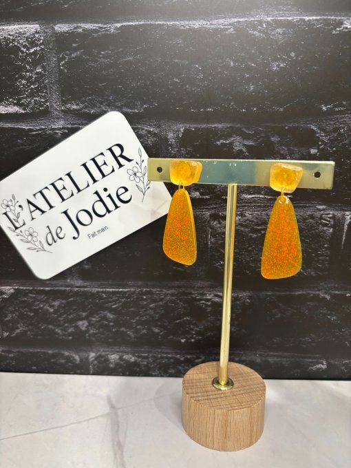Boucles d'oreilles "Clémentine"