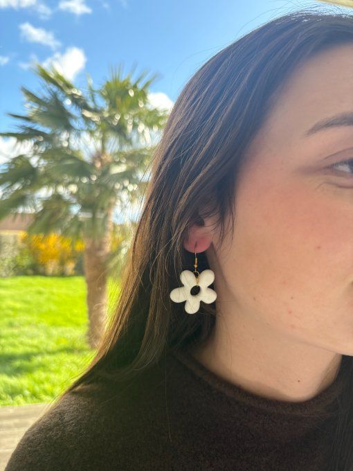 Boucles d'oreilles "Églantine"