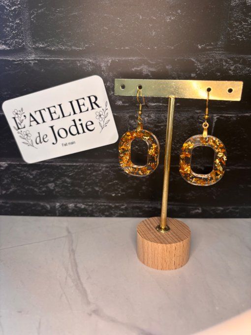 Boucles d'oreilles "Halo"