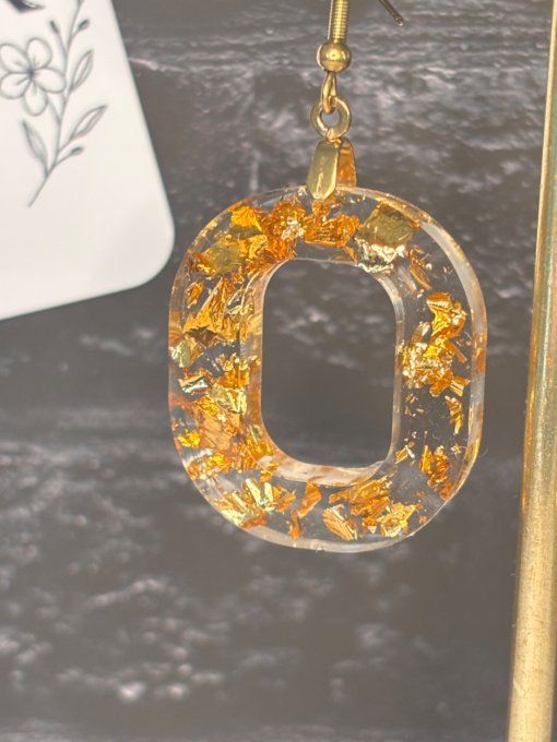 Boucles d'oreilles "Halo"