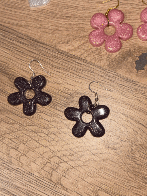 Boucles d'oreilles "Églantine"