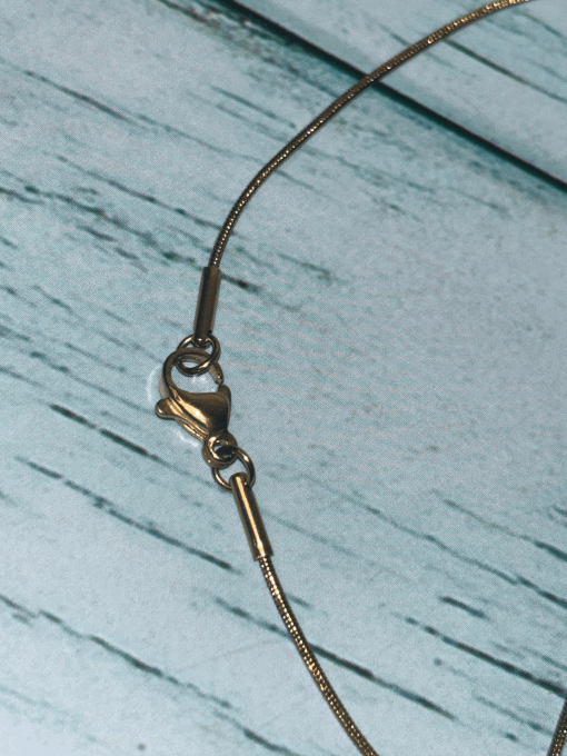 Collier « Soleil » doré