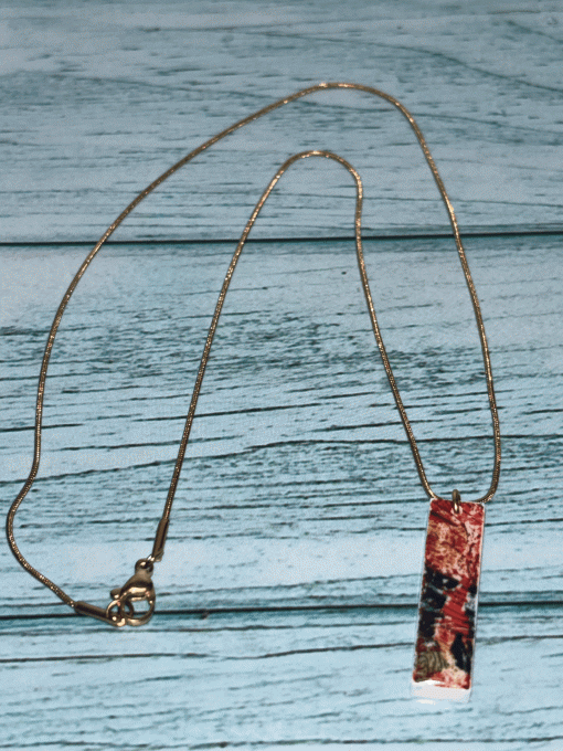Collier "Éclat Pourpre"