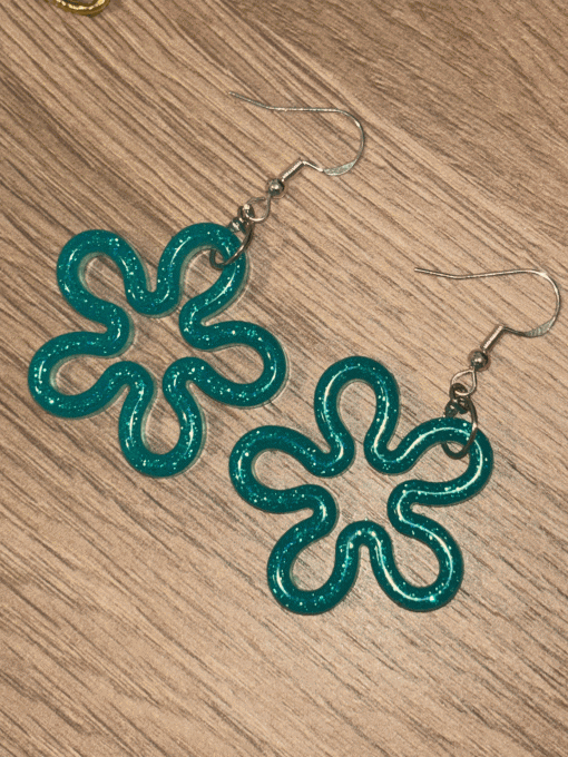 Boucles d'oreilles "Pétunia"