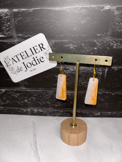 Boucles d’oreilles "Éclipse Aurore"