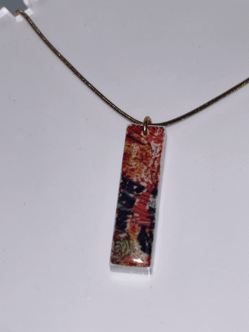 Collier "Éclat Pourpre"
