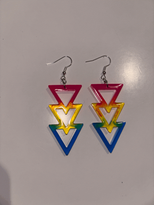 Boucles d'oreilles "Prisme"