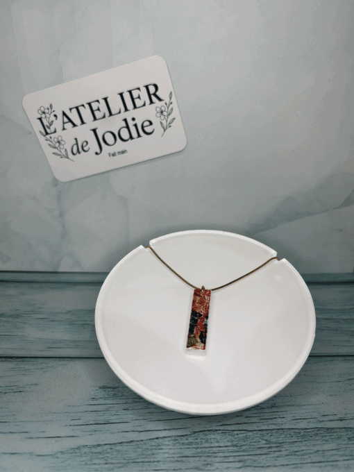 Collier "Éclat Pourpre"