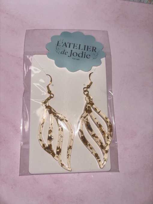 Boucles d'oreilles "Éclat Doré" - Divers modèles