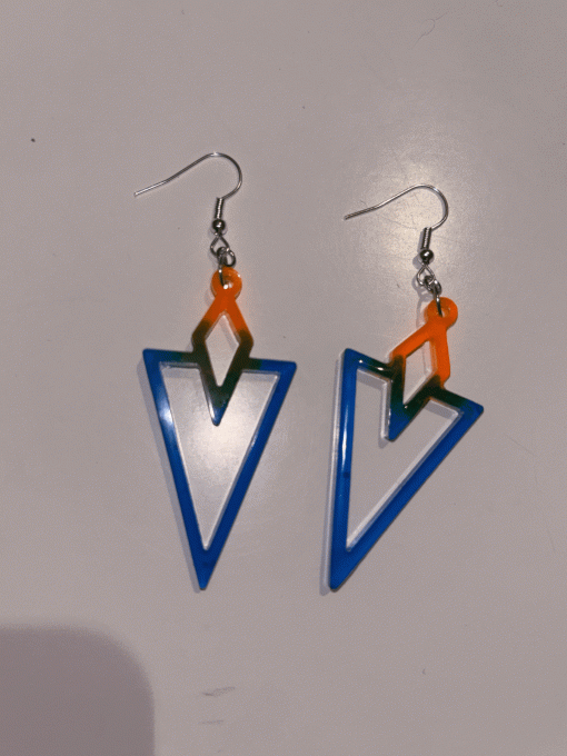 Boucles d'oreilles "Prisme"